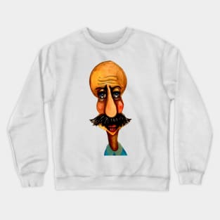 Mustache man Crewneck Sweatshirt